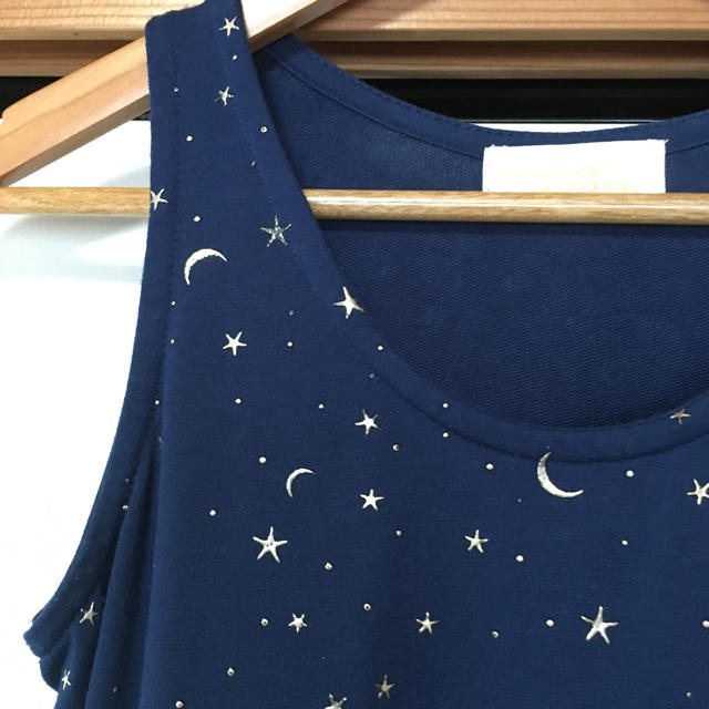 w closet(ダブルクローゼット)のWcloset星空ワンピース レディースのワンピース(ミニワンピース)の商品写真