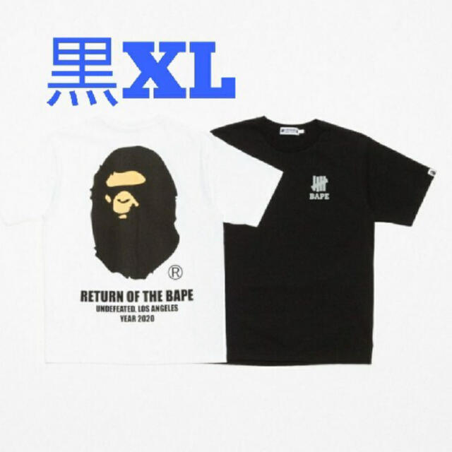 【Ｍサイズ】bape x undefeated  ape head tee