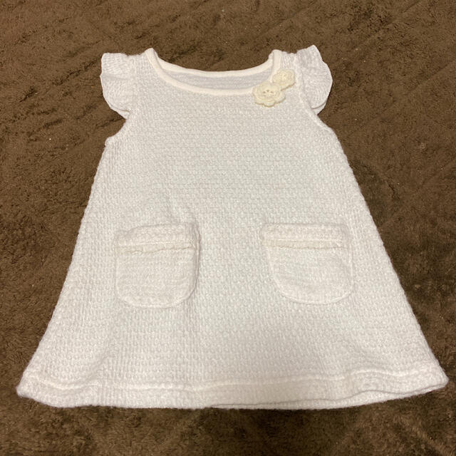 ニット チュニック ワンピース キッズ/ベビー/マタニティのキッズ服女の子用(90cm~)(ニット)の商品写真