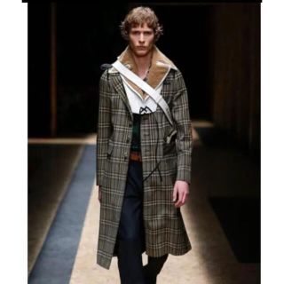 プラダ(PRADA)のPRADA 16aw コート　プラダ　16fw 2016(チェスターコート)