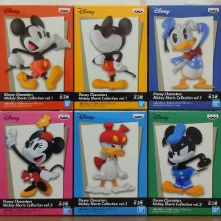 Mickey Shorts Collection vol.1&2 全6種セット ディズニー Mickey Shorts Collection vol.1,2