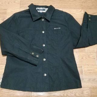 バーバリー(BURBERRY)のバーバリーシャツ150　黒(ジャケット/上着)