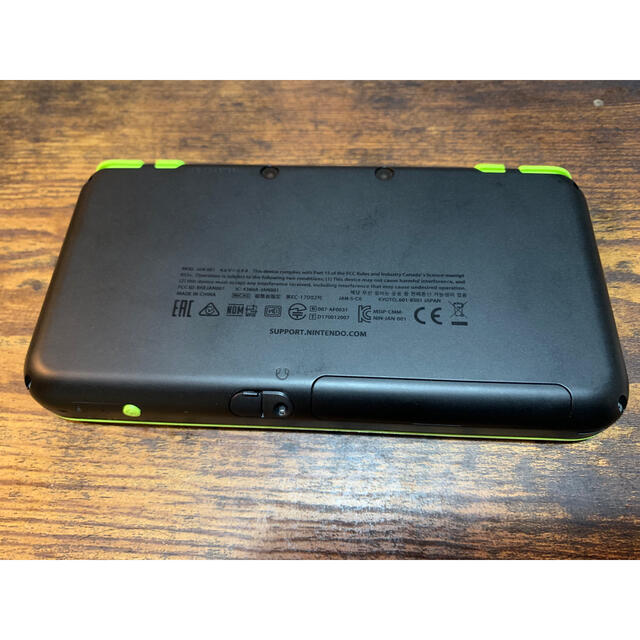 【値下げ】Nintendo 本体 NEW 2DS LL ブラックライム 3