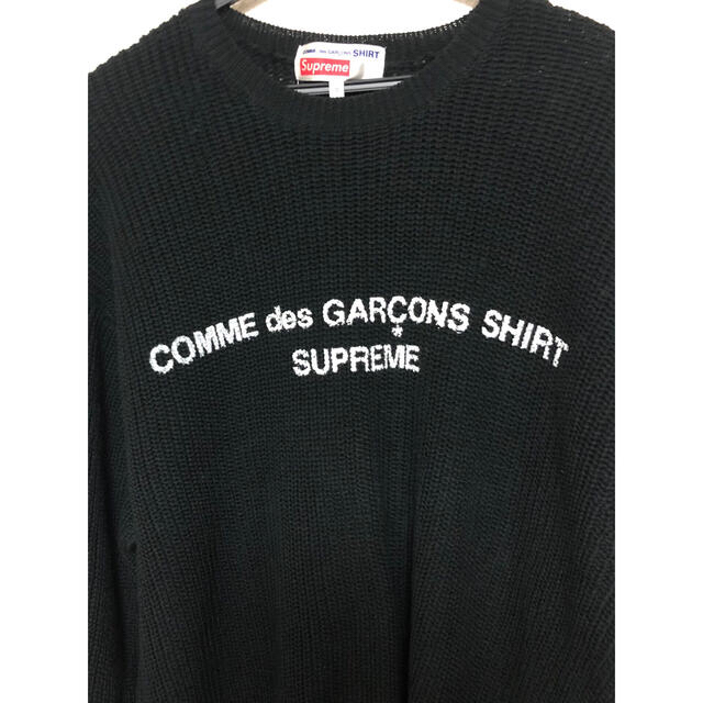 supreme×CDG SHIRT KNIT SWEATERM状態