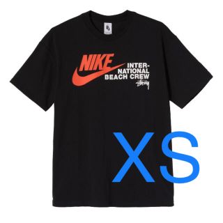 ナイキ(NIKE)のSTUSSY NIKE BEACH POSSE TEE ステューシー ナイキ　黒(Tシャツ/カットソー(半袖/袖なし))