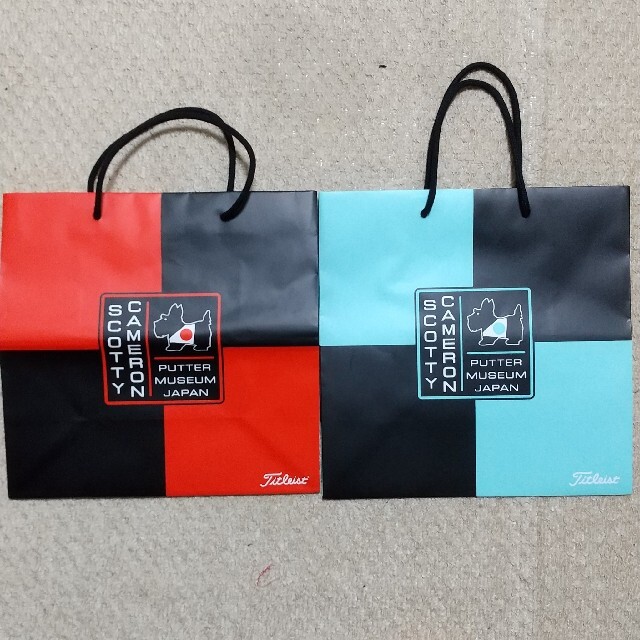 Scotty Cameron(スコッティキャメロン)のスコッティキャメロン紙袋 スポーツ/アウトドアのゴルフ(その他)の商品写真