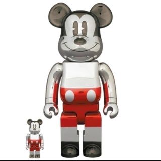 BE@RBRICK FUTURE MICKEY 100%&400%(その他)