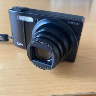 リコー(RICOH)のRICOH リコー CX CX4 BLACK(コンパクトデジタルカメラ)