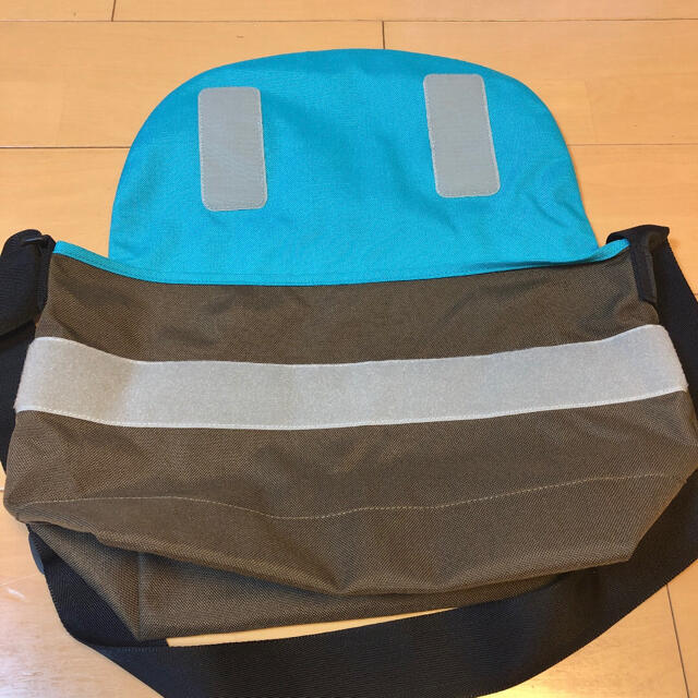 【新品未使用】milestメッセージャーバッグL ターコイズブル メンズのバッグ(メッセンジャーバッグ)の商品写真