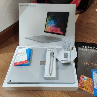 マイクロソフト(Microsoft)の【保証期間中】MS Surface Book 2 13＆おまけ(ノートPC)