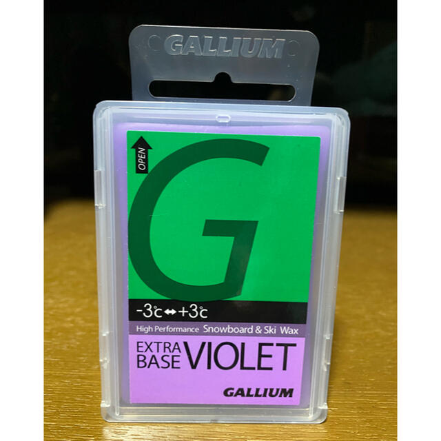 GALLIUM(ガリウム)のGALLIUM EXTRA BASE VIOLET スポーツ/アウトドアのスノーボード(その他)の商品写真