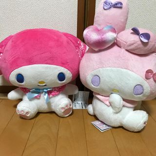 マイメロディ(マイメロディ)のマイメロ　ぬいぐるみ　2体セット(ぬいぐるみ)