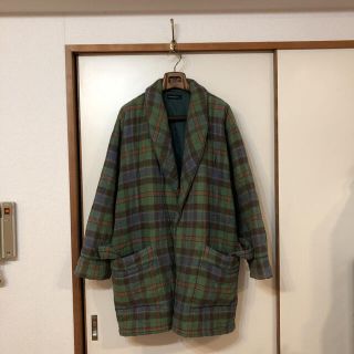 サンローラン(Saint Laurent)の超希少 80s ビンテージ イヴ サンローラン 中綿 ガウン コート ジャケット(その他)