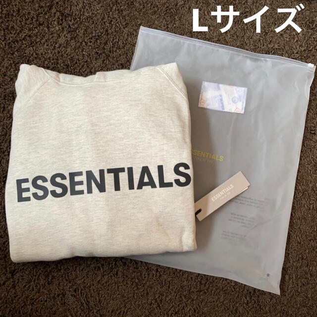 Lサイズ FEAR OF GOD ESSENTIALS パーカー オートミール