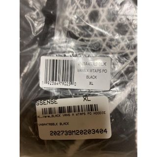 XLサイズ!国内定価以下!WTAPS®︎ × VANS パーカー フーディー