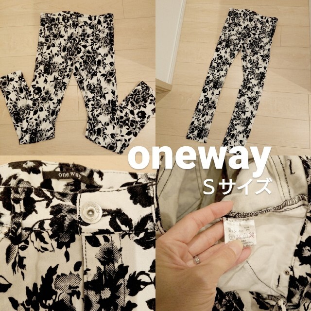 one*way(ワンウェイ)のoneway花柄パンツ♡ レディースのパンツ(デニム/ジーンズ)の商品写真