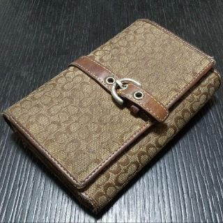 コーチ(COACH)のCOACH 2つ折り財布 CML ストライプ(財布)