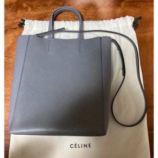 セリーヌ(celine)のCELINE セリーヌ　スモールカバ　グレー(トートバッグ)