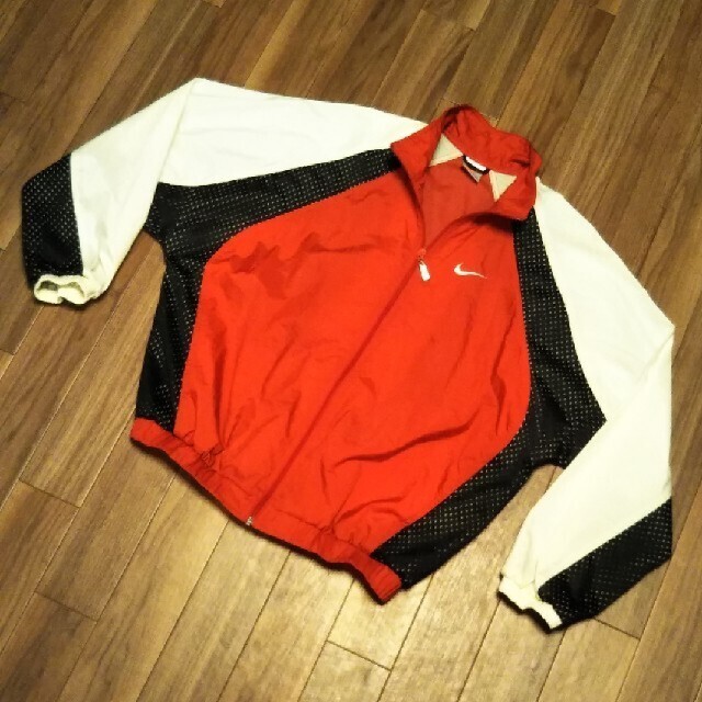 NIKE(ナイキ)の美品　90s nike ナイキ　ナイロンジャケット　ブルゾン　ジャケット メンズのジャケット/アウター(ナイロンジャケット)の商品写真