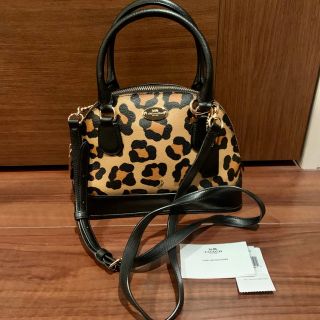 COACH - 値下げ 未使用 コーチ ショルダーバッグ レオパード の通販 by ...