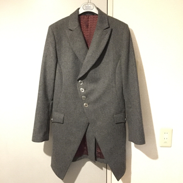 Vivienne Westwood Vivienne Westwood Man カシミヤヒストリカルコート グレーの通販 By M D Mieko Daigo Vw Usedshop ヴィヴィアンウエストウッドならラクマ