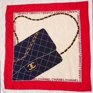 ファッション小物シャネルchanel マトラッセ柄 大判スカーフ