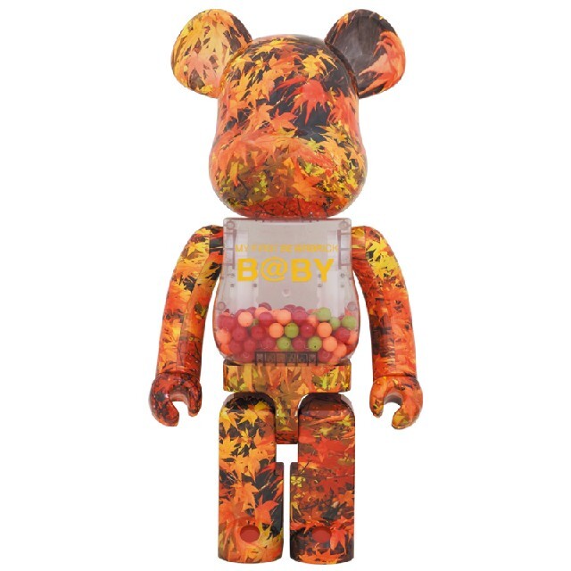 MEDICOM TOY - MYFIRST BE@RBRICK B@BY AUTUMNLEAVES1000％