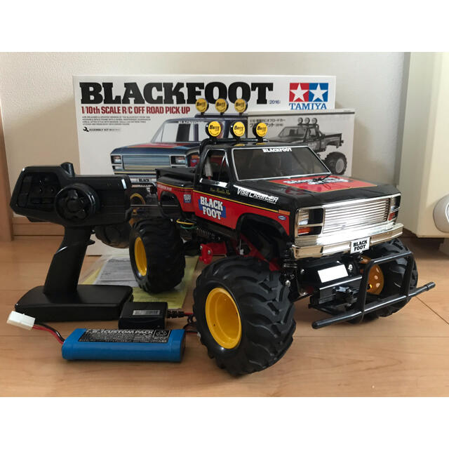 タミヤ スーパーブラックフット セット 動作確認済み - ミニカー タミヤ スーパーブラックフット セット 動作確認済み - ミニカー