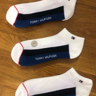 トミーヒルフィガー(TOMMY HILFIGER)の新品トミーヒルフィガーTOMMY HILFIGERメンズソックス3足セット506(ソックス)