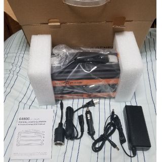 新品 未使用品 rockpals 250w ポータブル電源 (バッテリー/充電器)