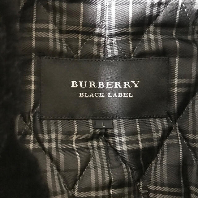 BURBERRY BLACK LABEL(バーバリーブラックレーベル)のバーバリーブラックレーベル　コート　ピーコート メンズのジャケット/アウター(ピーコート)の商品写真