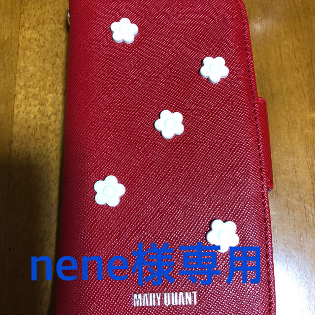 MARY QUANT(マリークワント)のマリークワント スマホ/家電/カメラのスマホアクセサリー(iPhoneケース)の商品写真