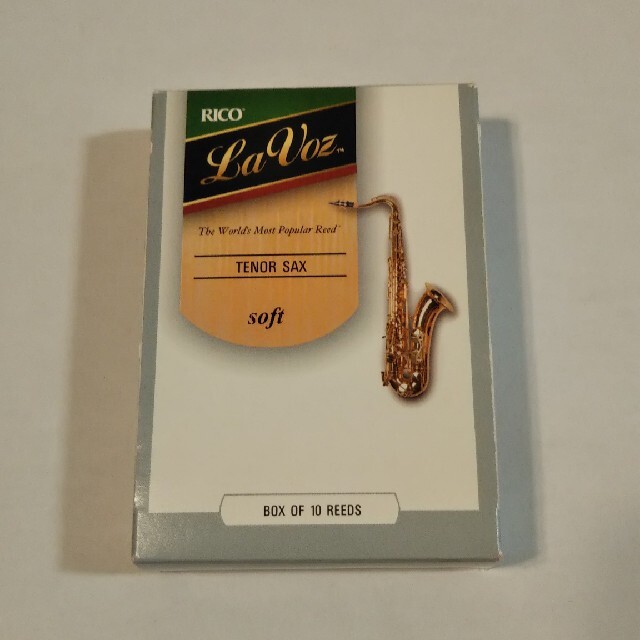 RICO(リコ)のテナーサックスリード RICO LaVoz soft 4枚 楽器の管楽器(サックス)の商品写真