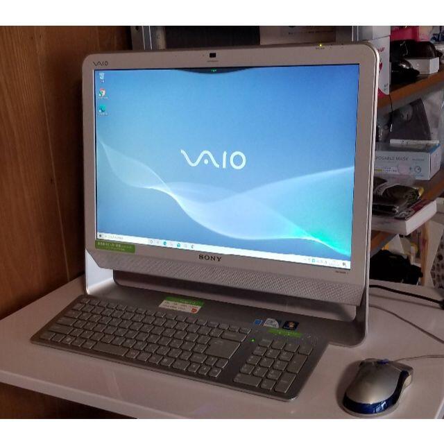 スマホ/家電/カメラSONY VAIO 一体型デスクトップパソコン (Windows10)