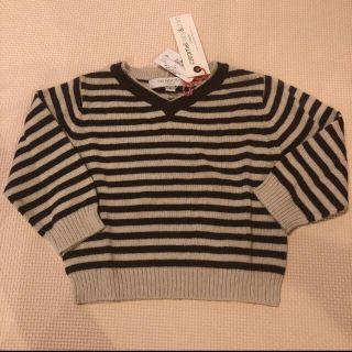 キャラメルベビー&チャイルド(Caramel baby&child )の新品 caramelbaby&child ニット 6M 70(シャツ/カットソー)