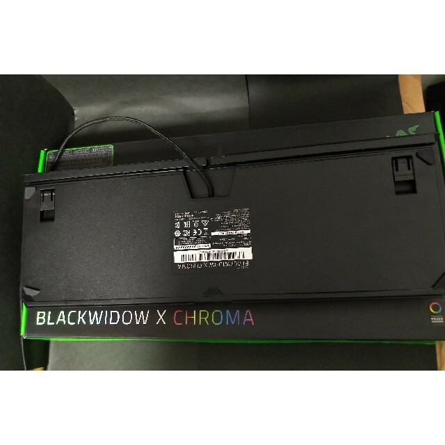 Razer BLACKWIDOW X CHROMA ゲーミングキーボード 1