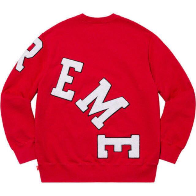 Supreme(シュプリーム)の新品M Supreme Big Arc Crewneck レッド 赤 メンズのトップス(スウェット)の商品写真