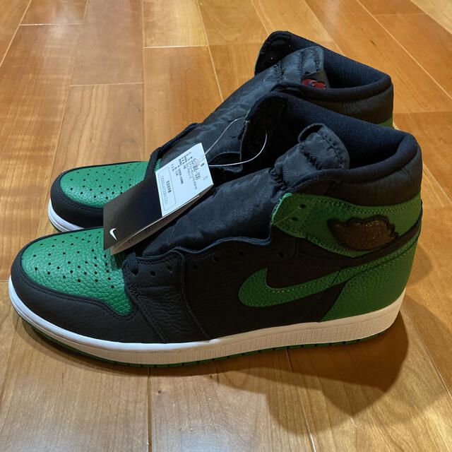 NIKE air jordan 1 pine green