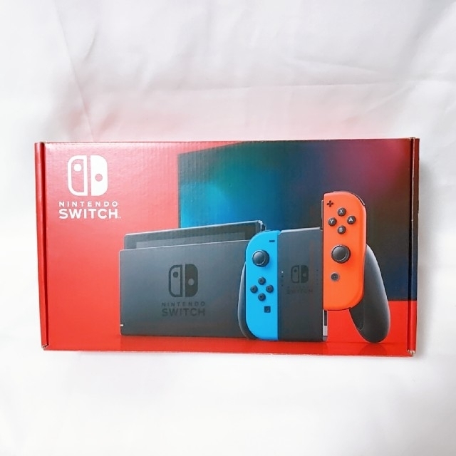 Nintendo Switch ネオンブルー/ネオンレッド 新型 美品