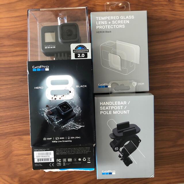 コンパクトデジタルカメラGoPro HERO8 BLACK & POLE MOUNT