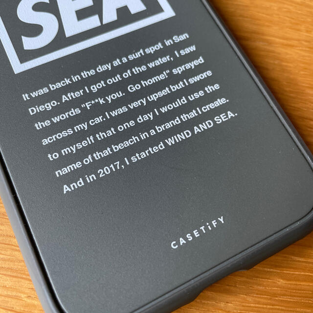CASETiFY × WIND AND SEA iPhone XR ケース 1