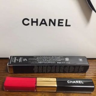 シャネル(CHANEL)のCHANEL ル ルージュ デュオ ウルトラ トゥニュ 104ブライトラズベリー(口紅)