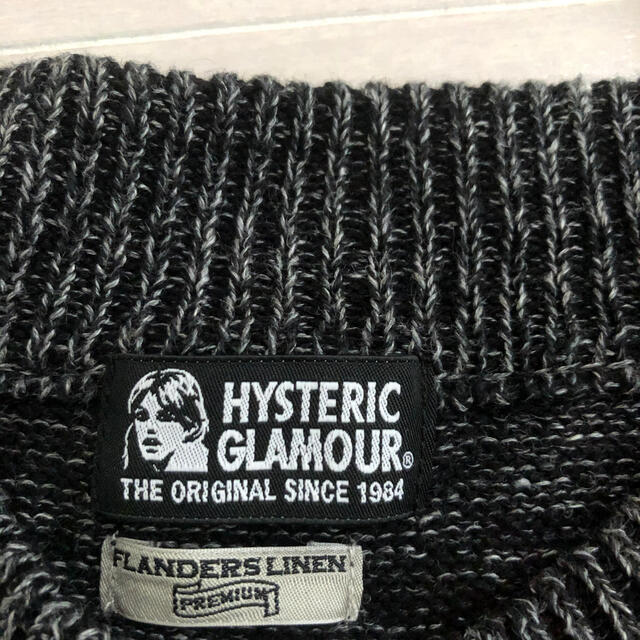 HYSTERIC GLAMOUR(ヒステリックグラマー)のヒステリック　グラマー　ニット　フリーsize レディースのトップス(ニット/セーター)の商品写真