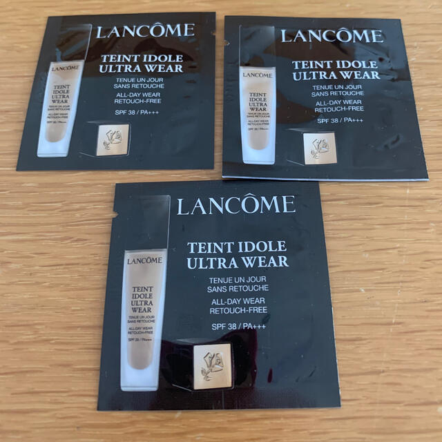 LANCOME(ランコム)の【LANCOME】ランコム タンイドル リキッドファンデーション サンプル コスメ/美容のキット/セット(サンプル/トライアルキット)の商品写真