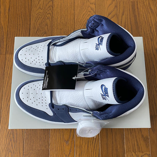 NIKE(ナイキ)のNIKEエアジョーダン1 HIGH OG CO.JP Midnight Navy メンズの靴/シューズ(スニーカー)の商品写真