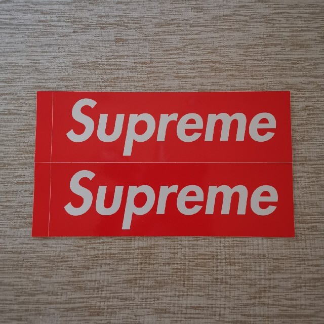 Supreme(シュプリーム)のSupreme ステッカー box logo シュプリーム sticker 2枚 メンズのファッション小物(その他)の商品写真