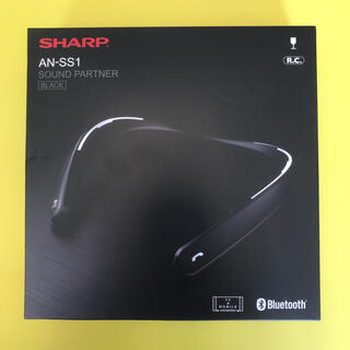 シャープ(SHARP)のSHARP サウンドパートナー　AN-SS1 BLACK(スピーカー)