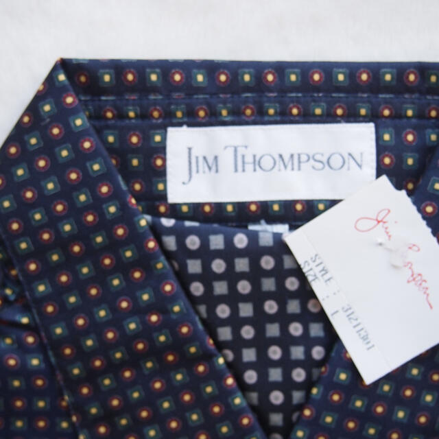 Jim Thompson(ジムトンプソン)のジムトンプソン　半袖シルクシャツ　新品タグ付き メンズのトップス(シャツ)の商品写真