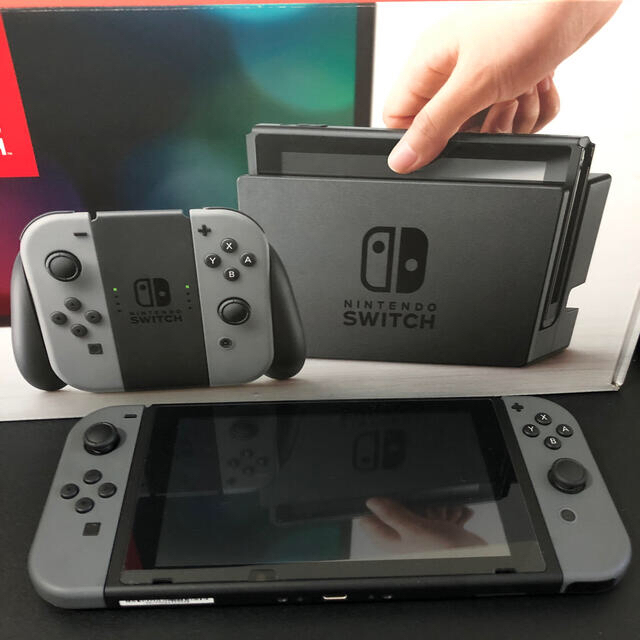 Nintendo Switch JOY-CON グレー 本体  HAC-S-KA