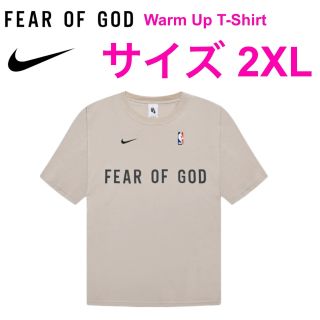 フィアオブゴッド(FEAR OF GOD)の【2XL】FEAR OF GOD  Nike Tシャツ Oatmeal(Tシャツ/カットソー(半袖/袖なし))